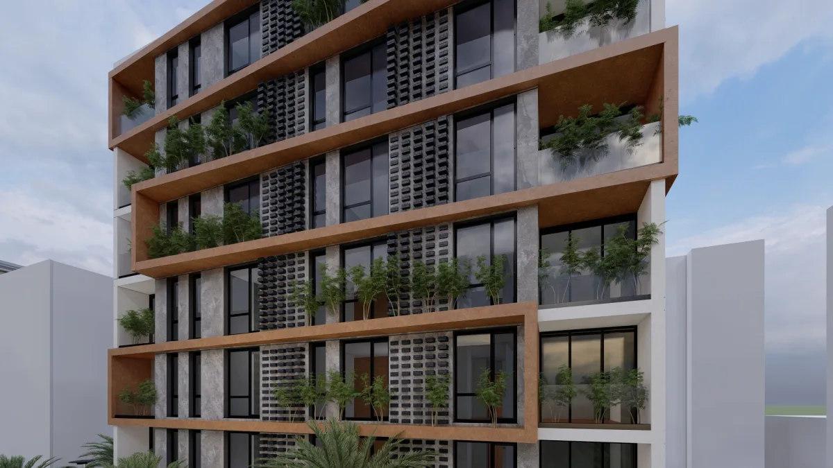 3D-Modellierung eines stadtbaulichen Entwicklungsprojekts