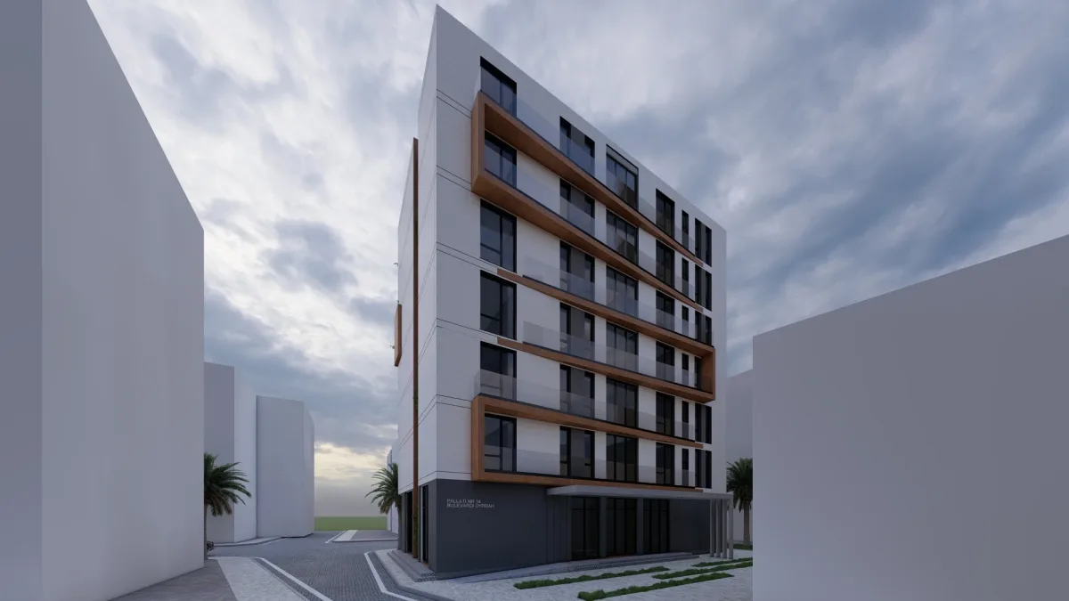 3D-Modellierung eines stadtbaulichen Entwicklungsprojekts - Perspektive 34