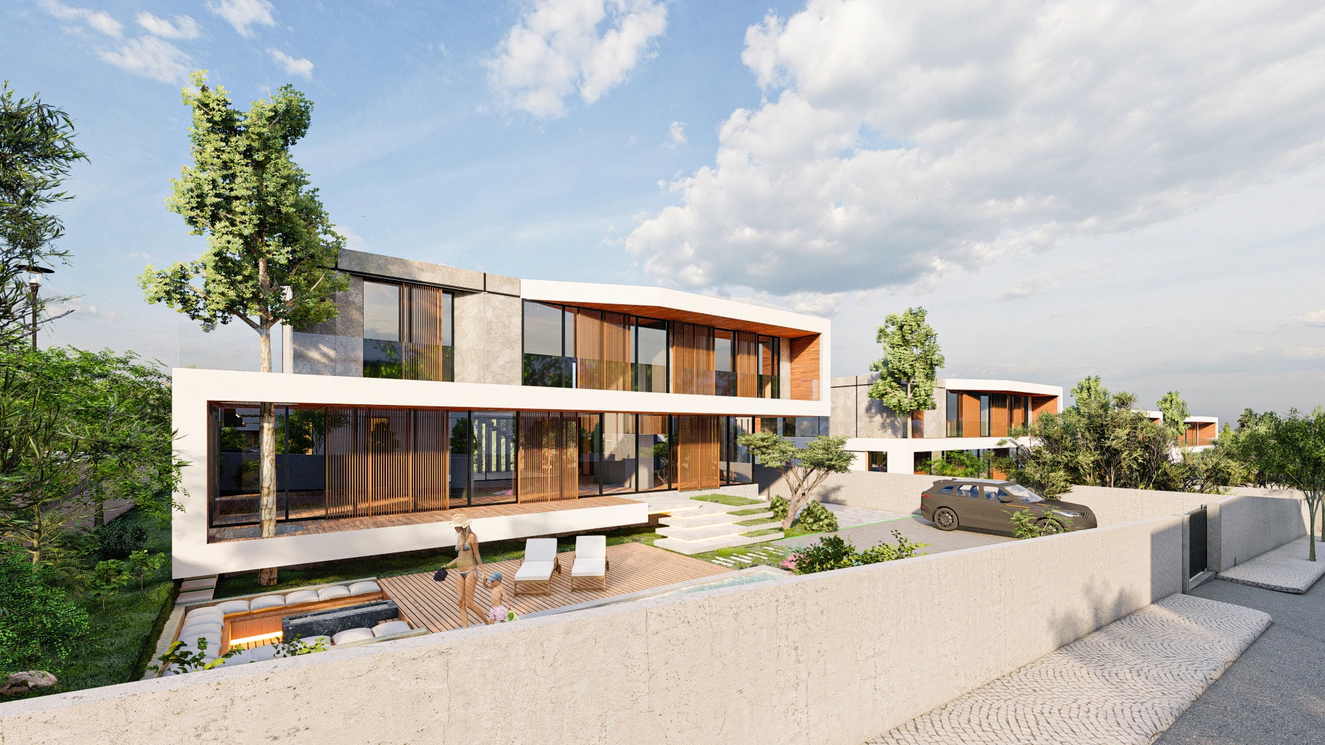 Wohnhaus- und Villenvisualisierung - Perspektive 146