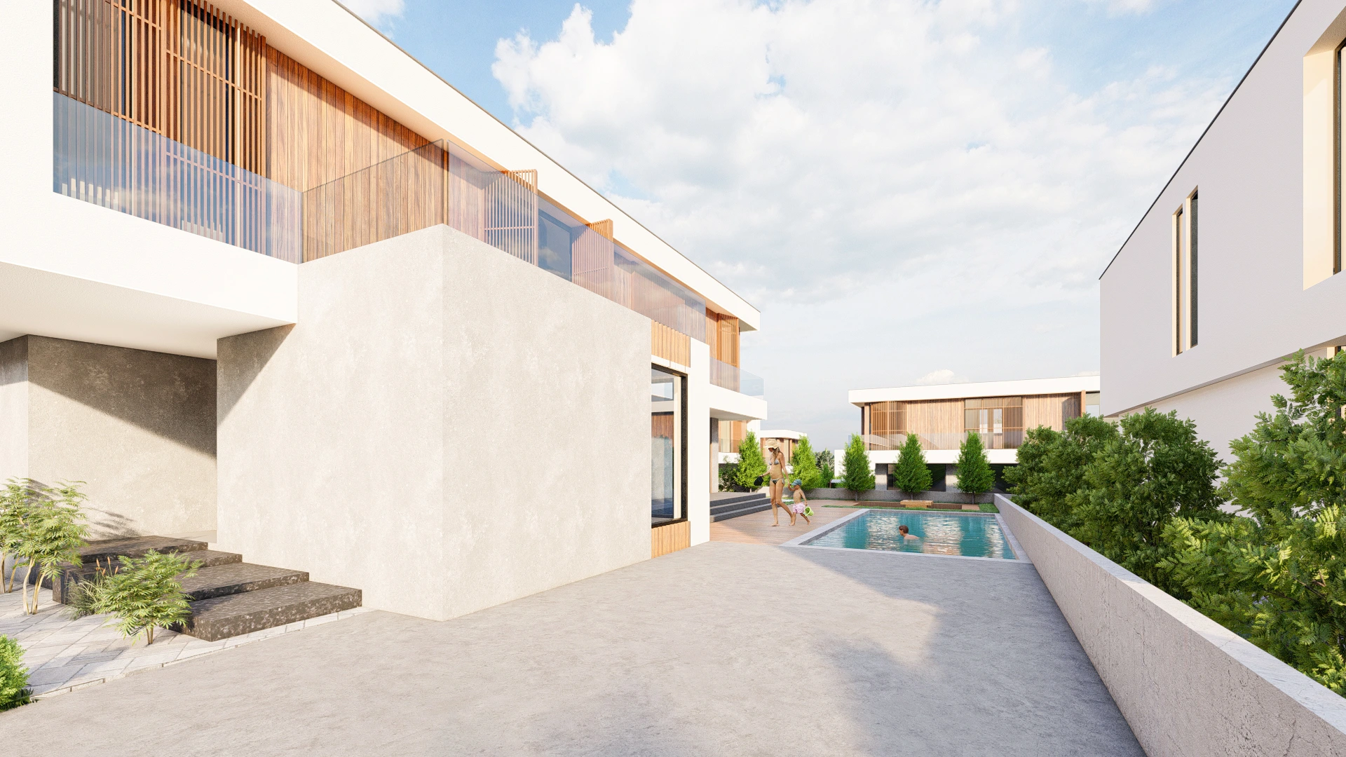 Wohnhaus- und Villenvisualisierung - Perspektive 147